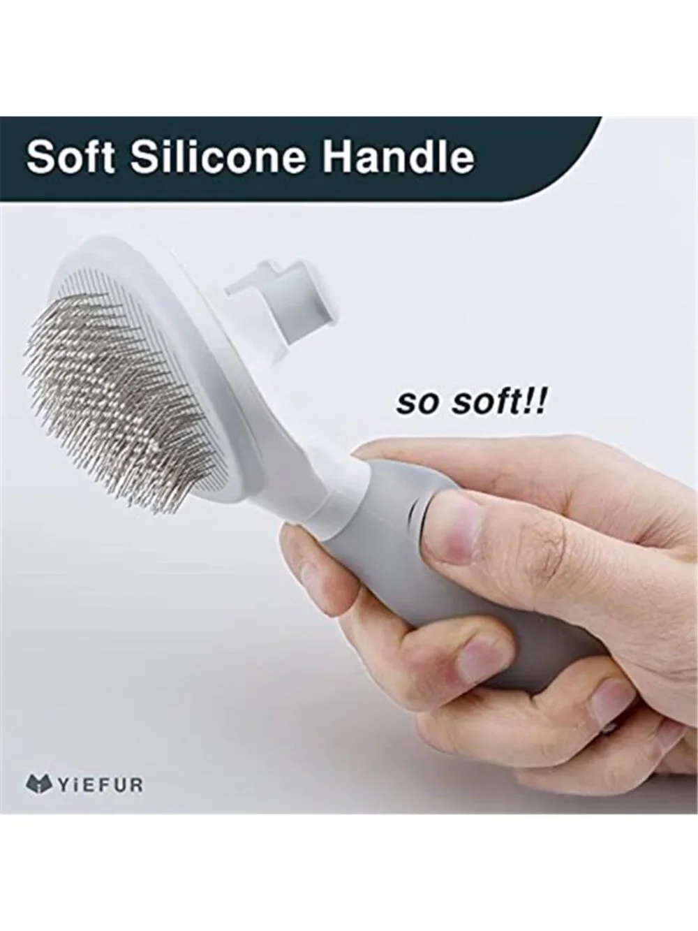 Cat Hair Brush,Cat Brush for Shedding,Soft Silicone Self Cleaning Brushes for